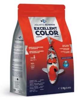 *EXCELLENT COLOR MEDIUM  9.5Kg  AQUATIC SCIENCE (sur commande)